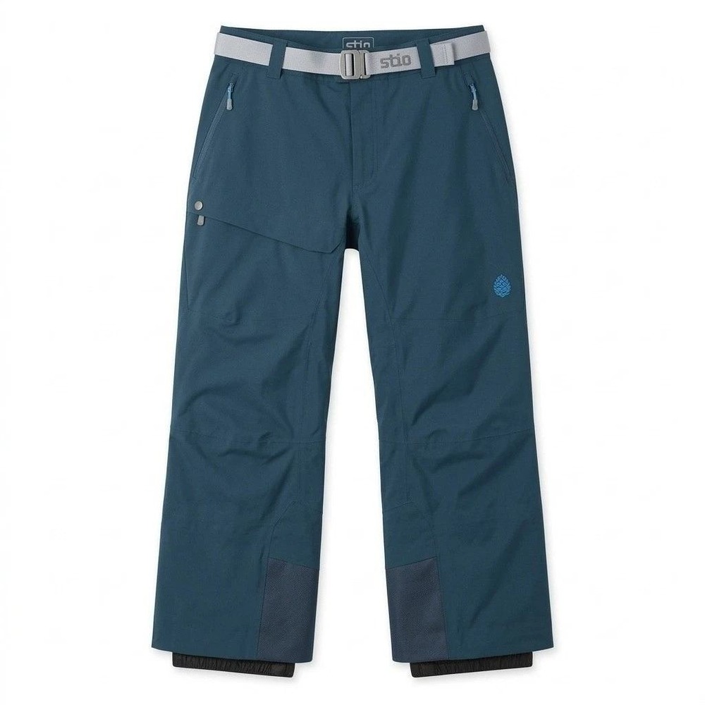 Stio Mens Environ Pant Mountain Shadow Blue Ski Snowboard XXL Short 200213-410